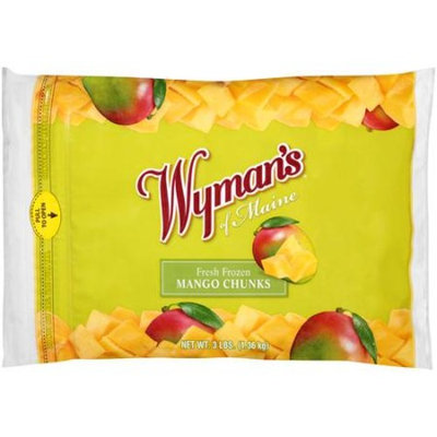 Wyman's of Maine Fresh Frozen Mango Chunks, 3 lbs