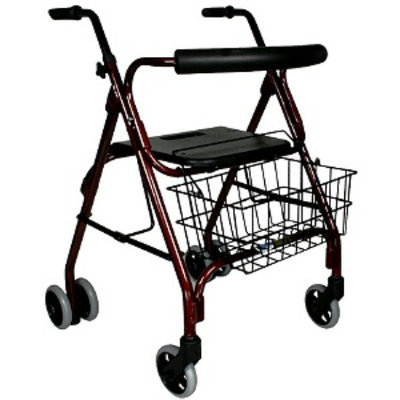 Nova Cruiser Rolling Walker, Red, 1 ea