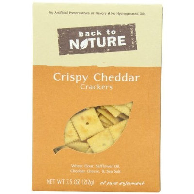 Back To Nature Crispy Cheddars Crackers