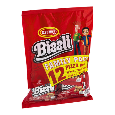 Osem Bissli Wheat Party Snack Pizza - 12 CT