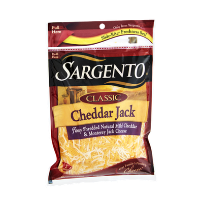 Sargento® Classic Cheddar Jack Fancy Shredded Cheese