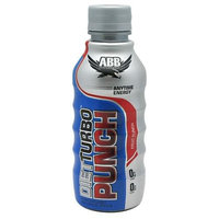 American Body Building ABB Performance Diet Turbo Nutrition Beverages, Fruit Punch, 18 Ounce (Pack of 24)