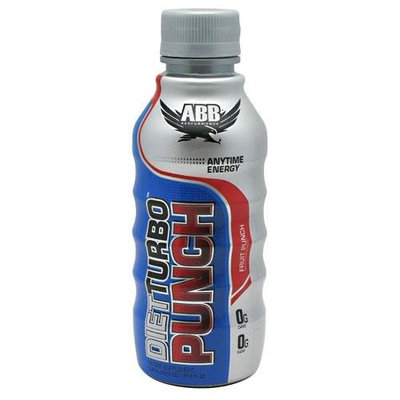 American Body Building ABB Performance Diet Turbo Nutrition Beverages, Fruit Punch, 18 Ounce (Pack of 24)