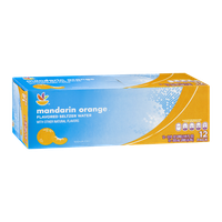 Ahold Mandarin Orange Seltzer Water - 12 CT
