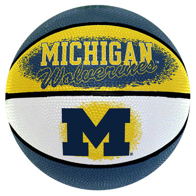 Spalding Michigan Wolverines Mini Basketball