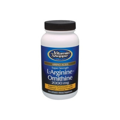 The Vitamin Shoppe Vitamin Shoppe - L-Arginine-Ornithine 2000 Mg, 2000 mg, 100 capsules