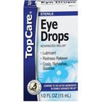 Top Care Advanced Relief Eye Drops (Case of 6)
