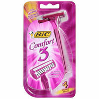 BIC Comfort 3 Shaver For Women Sensitive Skin