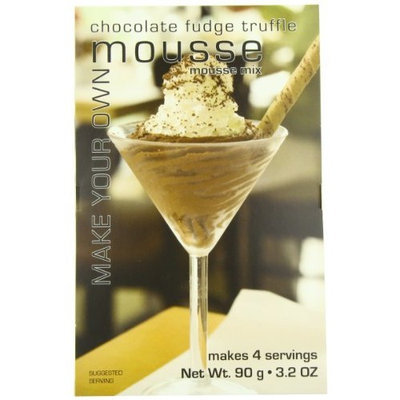 Foxy Gourmet Chocolate Fudge Mousse Mix, 3.2-Ounce Boxes (Pack of 3)