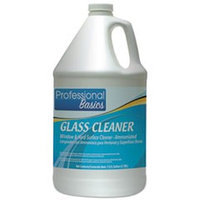 Theochem Laboratories Professional Basics Glass Cleaner, 1 gal Bottle, 4/Carton