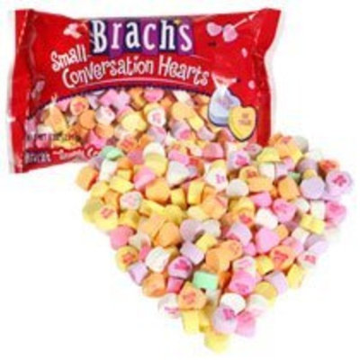 Brachs Brach's Small Conversation Hearts, 8oz Bag