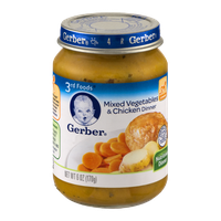 Gerber® 3rd Foods Mixed Vegetables & Chicken Dinner