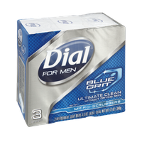 Dial® For Men Blue Grit Ultimate Clean with Micro-Scrubbers Deodorant Soap Bars