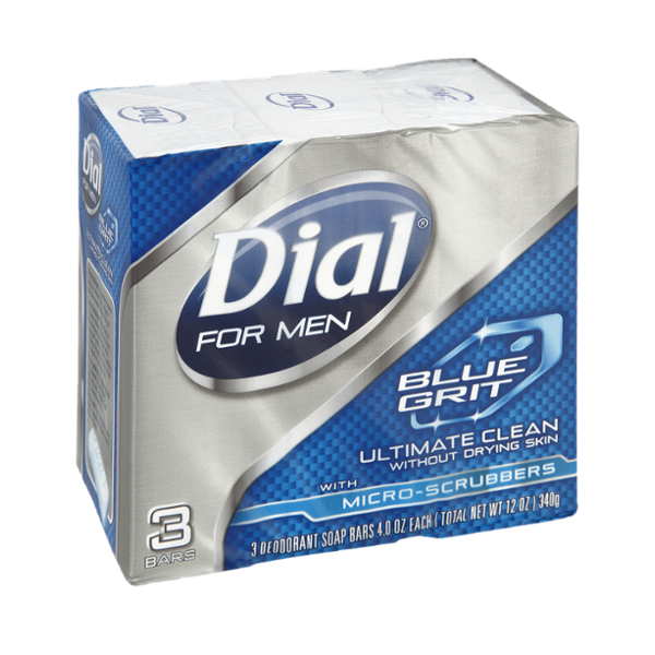 Dial® For Men Blue Grit Ultimate Clean with MicroScrubbers Deodorant