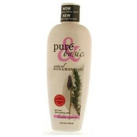 Frontier Natural Products Co-op 218526 Pure & Basic Paraben Free Bath & Body Washes - Lavender Rosemary 12 fl. oz.