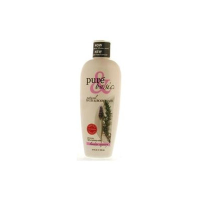 Frontier Natural Products Co-op 218526 Pure & Basic Paraben Free Bath & Body Washes - Lavender Rosemary 12 fl. oz.