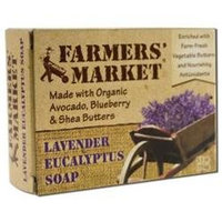 Lavender Eucalyptus Natural Bar Soap by Farmer's Market - 5.5oz.