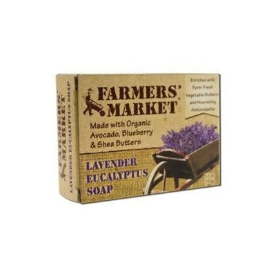 Lavender Eucalyptus Natural Bar Soap by Farmer's Market - 5.5oz.