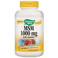 tures Way Nature's Way MSM 1000 mg Dietary Supplement Tablets