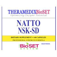 Theramedix - NK Nattokinase Formula - 60 Vegetarian Capsules CLEARANCED PRICED