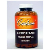 Carlson Laboratories B-Compleet-100 100 MG - 250 Tablets - Vitamin B Complex