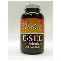 Carlson Laboratories E-Selenium 400iu - 250 Softgels - Vitamin E Combinations