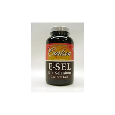 Carlson Laboratories E-Selenium 400iu - 250 Softgels - Vitamin E Combinations