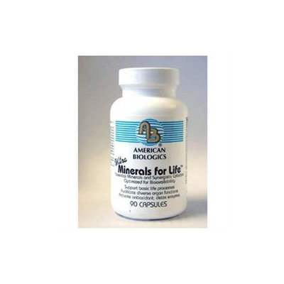 American Biologics Ultra Minerals F - 90 Capsules - Multiminerals