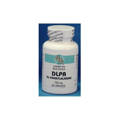 American Biologics Dlpa (Dl-Phenylalanine) 750 MG - 60 Capsules - All Other Amino Acids