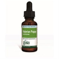 Gaia Herbs - Valerian-Poppy Supreme Alcohol Free - 1 oz.