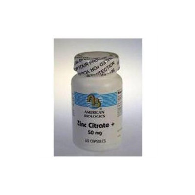 American Biologics Zinc Citrate - 60 Capsules - Zinc