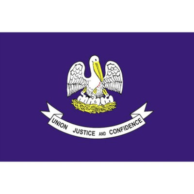 Annin Louisiana State Flag - 4' x 6'