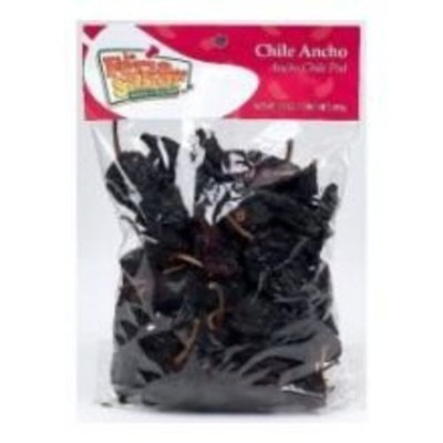 La Feria Del Sabor Ancho Chile Pod, 3 Ounce -- 12 per case.