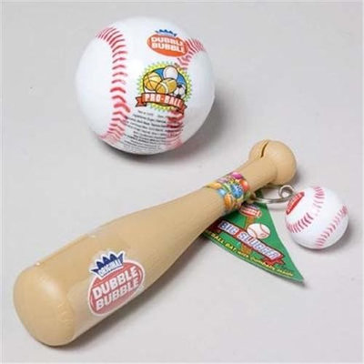 DDI 1334762 Dubble Bubble Home Run Bat-Ball Candy Case Of 96