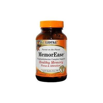 Lidtke Technologies - MemorEase Phosphatidylserine Complex - 60 Capsules.