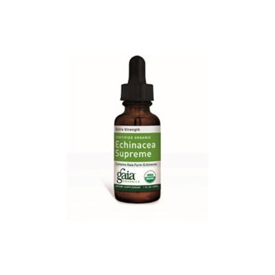 Gaia Herbs, Echinacea Supreme, Certified Organic, 4 Fl Oz (120 Ml)