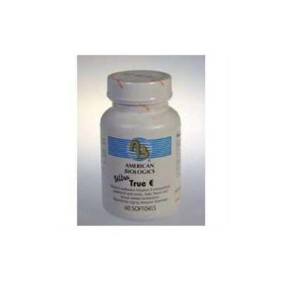 American Biologics E Ultra True - 60 Capsules - Vitamin E D'Alpha