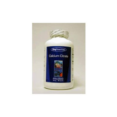 Allergy Research nutricology Allergy Research (Nutricology) Calcium Citrate - 180 Capsules - Calcium