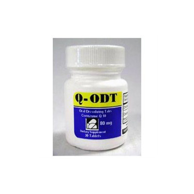 Intensive Nutrition Inc. - Q-ODT Coenzyme Q10 80 mg. - 30 Tablets