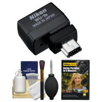 Nikon WU-1b Wireless Wi-Fi Mobile Adapter (for iPhone or Android) - Factory Refurbished with DVD + Cleaning Kit for D600, D610, 1 J3, S1, V2, AW1 Camera