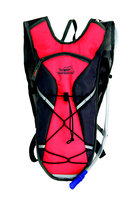 Texsport Medina Hydration Pack, 2 Liter, Flame Scarlet-Gray