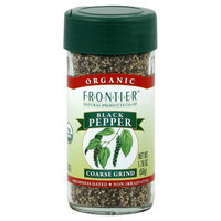 United Natural Trading Co (Hershey Import) Frontier Natural Products Pepper, Og, Black, Crs Grind, 1.70-Ounce