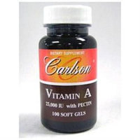 Carlson Laboratories Emulsified Vitamin A 25,000 IU - 100 Softgels - Vitamin A