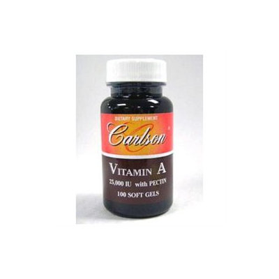 Carlson Laboratories Emulsified Vitamin A 25,000 IU - 100 Softgels - Vitamin A