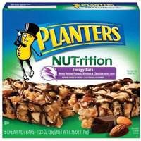 South Beach Living Planters NUT-rition Energy Bar, 5-Count Bars (Pack of 8)