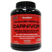 MuscleMeds - Carnivor Bioengineered Beef Protein Isolate Chocolate - 4.6 lbs.