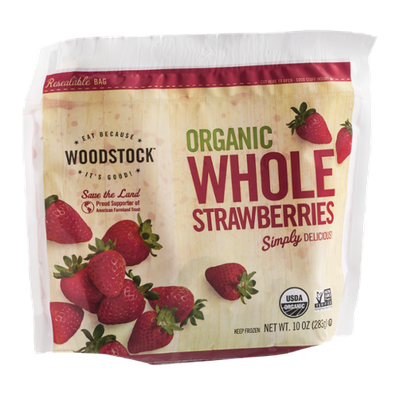 Woodstock Organic Whole Strawberries