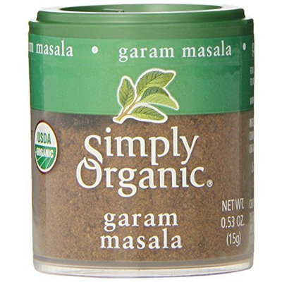 Simply Organic, Garam Masala, 0.53-Ounce (Pack of 6)