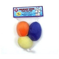 Kyjen Plush Puppies Squeakin' Eggs 3-pack Refill
