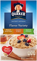 Quaker® Instant Grits Flavor Variety Pack
